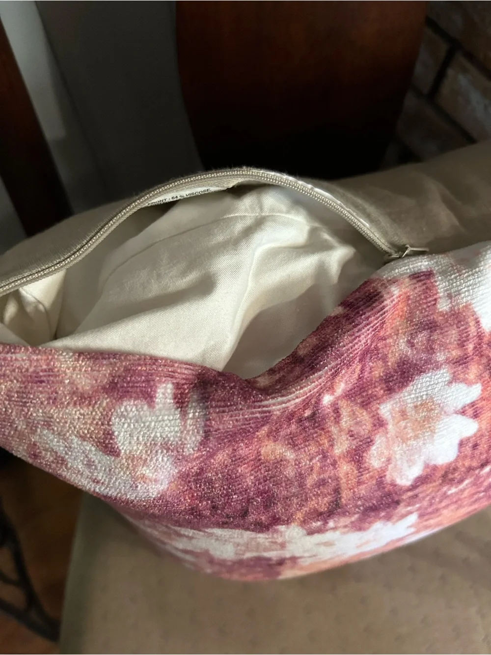 Decorative Throw Pillow “Floral”